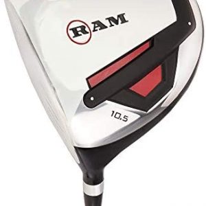RAM Golf Accubar Golf Clubs Set – Graphite Shafted Woods and Stainless Steel Irons – Lefty
