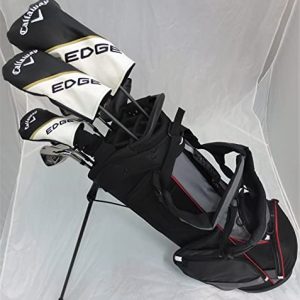 Mens Callaway Golf Set Driver, Wood, Hybrid, Irons, Putter, Stand Bag Right Handed Regular Flex