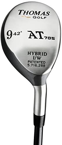 THOMAS GOLF #9 Hybrid Iron (42 Degree) - Senior Flex - Left Handed - Model AT705 - Utility Rescue Club 2 THOMAS GOLF #9 Hybrid Iron (42 Degree) - Senior Flex - Left Handed - Model AT705 - Utility Rescue Club - Image 2