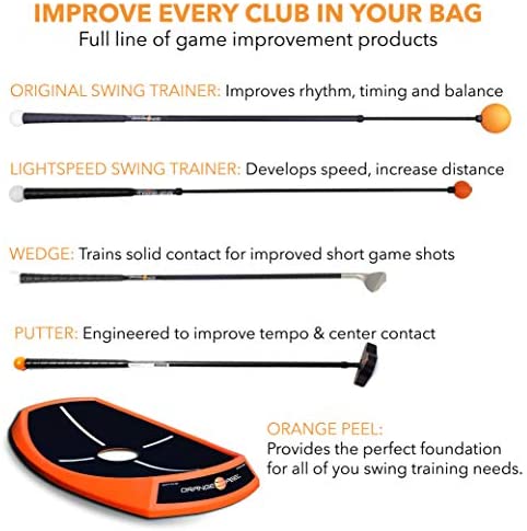 Orange Whip Lightspeed Golf Swing Trainer Aid - Speed Stick Improves Speed, Distance and Accuracy (43") 8 Orange Whip Lightspeed Golf Swing Trainer Aid - Speed Stick Improves Speed, Distance and Accuracy (43") - Image 8