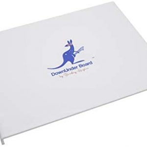 DownUnder Board White 1.0 by Bradley Hughes – Golf Swing Training Aid – PGA Tour Golf Accessories – Improve Golf Swing