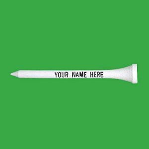 100 Personalized Golf Tees – Customized with Your Name Or Initials
