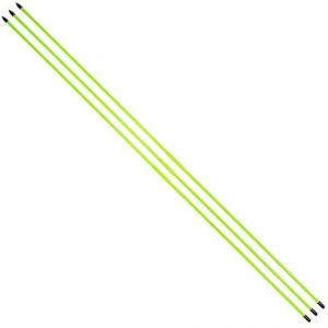 GoSports Golf Alignment Training Sticks 3 Pack – Golf Alignment Aid Practice Rods, Green