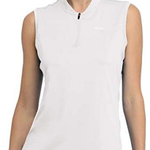 Willit Women’s Sleeveless Golf Polo Shirts Tennis Sports Tank Lightweight Quick Dry UPF 50+ Athletic Shirts