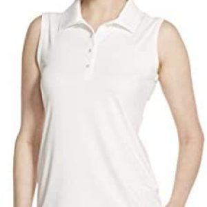 IZOD Women’s Golf Sleeveless Stretch Snap Polo