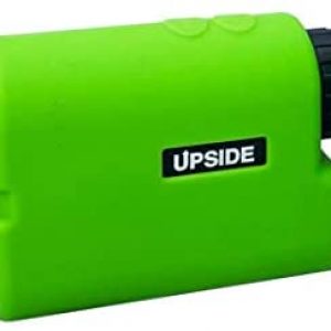 Upside Golf New & Improved – LOCKON RangeFinder with Built-in Magnetic Golf Cart Mount, 6X Laser RangeFinder up to 1000+ Yards, Accurate to 1 Yard, Water Resistant – Silicon Protective Sleeve Included