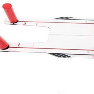 RiToEasysports Golf Swing Training Aid Unbreakable Base 4 Path Rods Golf Swing Training Aid with Carry Bag