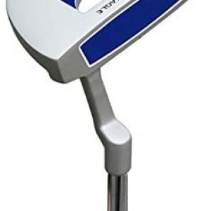 ROBDAE Golf Wedge Zinc Alloy Stainless Steel Golf Putter Golf Club Men and Women Putter Semicircular Putter Golf Club Set (Color : Blue, Size : 34.5 inches)