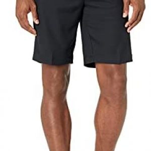 PGA TOUR Men’s Flat Front Golf Short with Expandable Waistband, 9″ Inseam