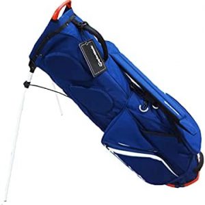 TaylorMade Flextech Lite Single Strap Stand Bag Navy/White/Red