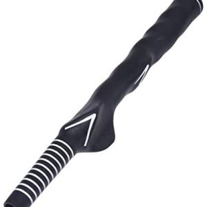 traderplus Right-Handed Golf Swing Training Grip Trainer, Black