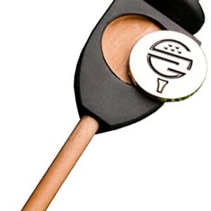 Skinny Golf Stixpick – 4 in 1 Divot Repair Tool – Golf Club Scrub Brush – Magnetic Ball Marker – Groove Cleaner Pick – Ultimate Golf Accessory Tool for Men & Women