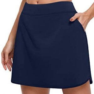 CHICHO Women’s Athletic Skirt Tennis Skort with Pockets Golf Skirts Workout Running Sport Skorts