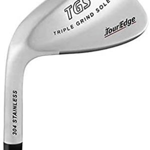 Tour Edge Tgs Stainless Wedge (Men’s, Right Hand, Graphite, Regular, MRH SS 60 UST VTS Gr)