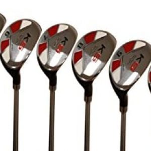 Petite Senior (55+) Womens Majek Golf Clubs All Ladies Hybrid Complete Lightweight Graphite Set Includes: #4, 5, 6, 7, 8, 9, PW + SW Lady Flex Right Handed New Utility L Flex Club