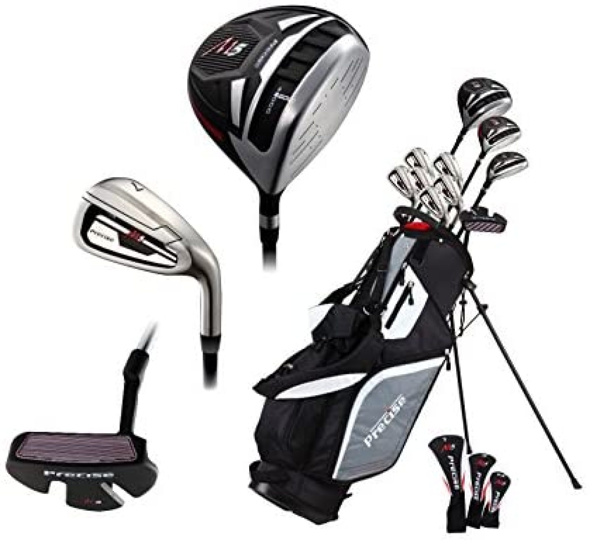 14 Piece Mens All Graphite Senior Complete Golf Clubs Package Set