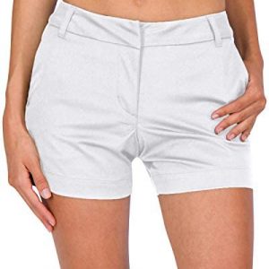 Three Sixty Six Womens Golf Shorts – Quick Dry Active Shorts with Pockets, Athletic and Breathable – 4 ½ Inch Inseam