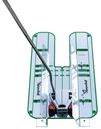 SharperGolf Premium Guide Rails Putting Mirror Large 9.25" x 17.5" Putt Swing Alignment Trainer, Portable Training Aid, Practice Equipment, Eye Path and Starting Line Trainer 2 SharperGolf Premium Guide Rails Putting Mirror Large 9.25" x 17.5" Putt Swing Alignment Trainer, Portable Training Aid, Practice Equipment, Eye Path and Starting Line Trainer - Image 2