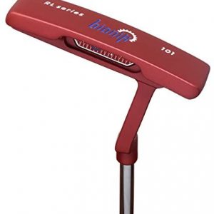 Bionik 101 Red Golf Putter Right Handed Blade Style with Alignment Line Up Hand Tool 33 Inches Senior Women’s Perfect for Lining up Your Putts