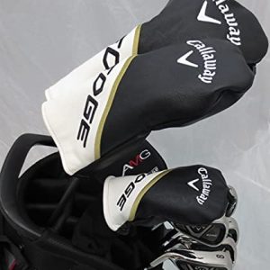 Callaway Mens Left Hand Golf Club Set Regular Flex Complete Driver, Fairway Wood, Hybrid, Irons, Putter, Stand Bag LH Lefty
