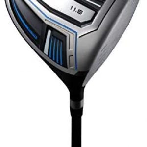 Speed System Golf Driver Includes Super Lightweight Titanium Driver, 12 Premium Golf Balls, 2 Spring Loaded Tees – Choose Based on Your Driving Distance or Swing Speed