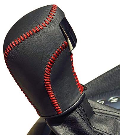 Loncky Auto Car Leather Gear Shift Knob Cover for VW Golf Jetta Passat Tiguan Touareg Beetle GLI Eos CC Golf TDI E-Golf Golf Sportwagen Jetta Hybrid Golf R Golf GTI Jetta Sportwagen Accessories 2 Loncky Auto Car Leather Gear Shift Knob Cover for VW Golf Jetta Passat Tiguan Touareg Beetle GLI Eos CC Golf TDI E-Golf Golf Sportwagen Jetta Hybrid Golf R Golf GTI Jetta Sportwagen Accessories - Image 2