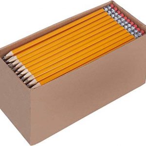 Amazon Basics Woodcased #2 Pencils, Pre-sharpened, HB Lead, Box of 30