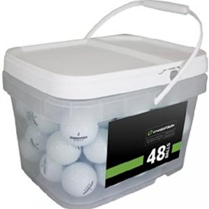 Bridgestone Tour Mix 48 Recycled Golf Balls, White (Packaging may vary)