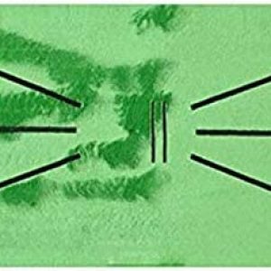 ZPOKA Golf Training Mat, Mini Golf Practice Training Aid Rug for Swing Detection Batting, Game and Gift for Home/Office/Outdoor (12″ X 24″)