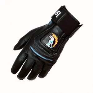 Swing Glove Black Left Best Golf Training Aid/Play All Men’s Sizes for Right Handed Golfer [Original Patented]