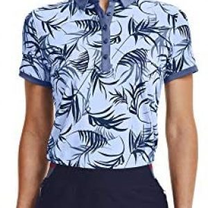 Under Armour Women’s Zinger Short-Sleeve Novelty Golf Polo