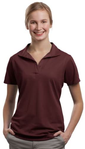 SPORT-TEK Women's Micropique Sport Wick Polo 2 SPORT-TEK Women's Micropique Sport Wick Polo - Image 2