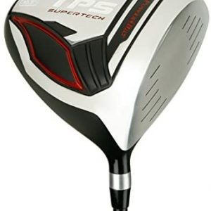 PowerBilt Golf TPS Supertech 10.5 Degrees Offset Driver, Black/Red, Right Hand