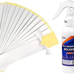 Jaya Golf Grip Kits for Regripping Golf Clubs -Four Options Available (Standard Kit A/B, Complete Kit A/B), Grip Tape, Grip Solvent