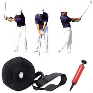 Springen Golf Swing Trainer Ball with Golf，for The Player practing Posture Correction Training