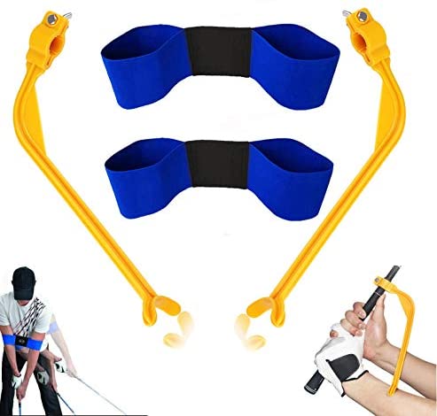 Golf Swing Training Aids, 4 Pack Golf Swing Correcting Tool and Swing Training Aid Arm Band, Unisex Golf Posture Motion Correction Trainer for Beginner and Kid to Forming The Correct Muscle Memory 2 Golf Swing Training Aids, 4 Pack Golf Swing Correcting Tool and Swing Training Aid Arm Band, Unisex Golf Posture Motion Correction Trainer for Beginner and Kid to Forming The Correct Muscle Memory - Image 2