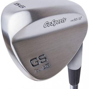 GoSports Tour Pro Golf Wedges – 52 Gap Wedge, 56 Sand Wedge and 60 Lob Wedge in Satin or Black Finish (Right Handed)