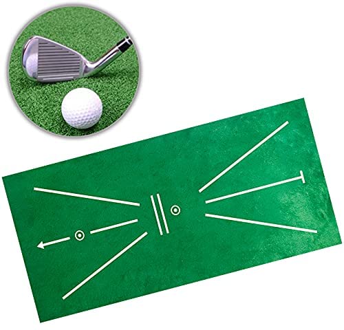 Sgaloge Golf Training Mat,Mini Portable Crystal Velvet Practice Training Aid Rug for Swing Detection Golf Hitting Putting Batting Mat for Home/Indoor/Office/Outdoor/Backyard(12" X 24") 3 Sgaloge Golf Training Mat,Mini Portable Crystal Velvet Practice Training Aid Rug for Swing Detection Golf Hitting Putting Batting Mat for Home/Indoor/Office/Outdoor/Backyard(12" X 24") - Image 3