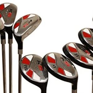 Tall Senior Golf Hybrids Big +1″ Longer Than Standard Length (Plus One Inch Longer) Set All Complete Full Set, Which Includes: #3, 4, 5, 6, 7, 8, 9, Pw Senior Flex Right Handed New Utility “A” Flex Cl