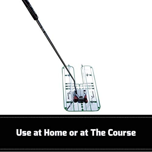 SharperGolf Premium Guide Rails Putting Mirror Large 9.25" x 17.5" Putt Swing Alignment Trainer, Portable Training Aid, Practice Equipment, Eye Path and Starting Line Trainer 9 SharperGolf Premium Guide Rails Putting Mirror Large 9.25" x 17.5" Putt Swing Alignment Trainer, Portable Training Aid, Practice Equipment, Eye Path and Starting Line Trainer - Image 9