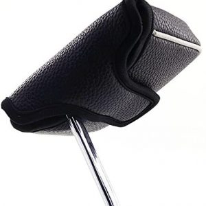 Big Teeth Heel Shaft Golf Square Mallet Putter Cover Headcover Dont FIT Stainless Putter Club Protector for High MOI Large Taylormade Scotty Cameron 6M DB