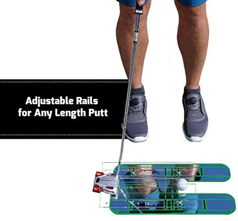 SharperGolf Premium Guide Rails Putting Mirror Large 9.25" x 17.5" Putt Swing Alignment Trainer, Portable Training Aid, Practice Equipment, Eye Path and Starting Line Trainer 7 SharperGolf Premium Guide Rails Putting Mirror Large 9.25" x 17.5" Putt Swing Alignment Trainer, Portable Training Aid, Practice Equipment, Eye Path and Starting Line Trainer - Image 7