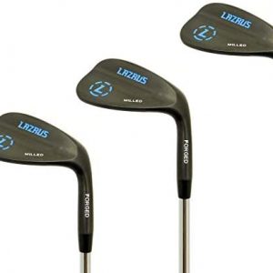 LAZRUS Premium Forged Golf Wedge Set for Men – 52 56 60 Degree Golf Wedges + Milled Face for More Spin – Great Golf Gift