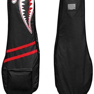 Big Teeth Golf Bag Rain Covers Golf Rain Bag Dustproof Waterproof Foldable Golf Protection Accessories Multi Color with Shark Design