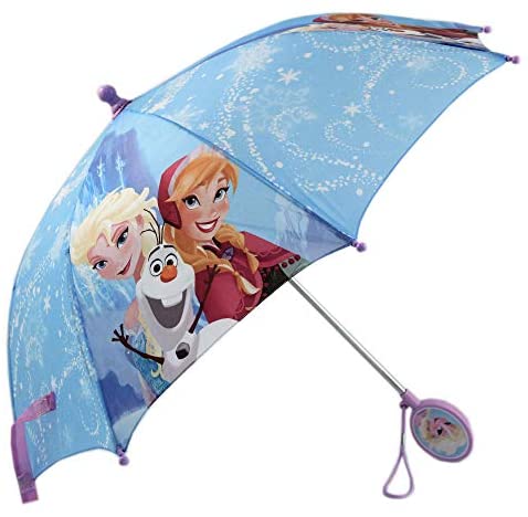 Disney Kids Umbrella and Slicker, Frozen Elsa and Anna Toddler and Little Girl Rain Wear Set, for Ages 4-7 8 Disney Kids Umbrella and Slicker, Frozen Elsa and Anna Toddler and Little Girl Rain Wear Set, for Ages 4-7 - Image 8
