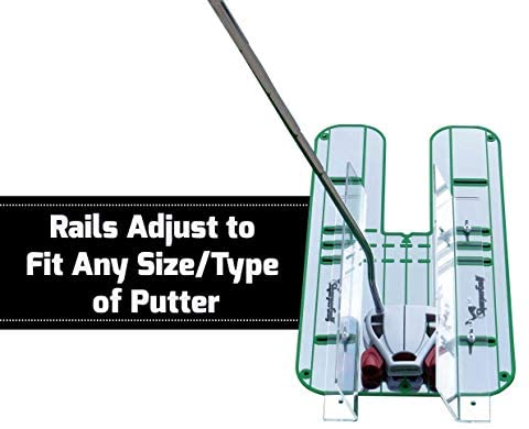 SharperGolf Premium Guide Rails Putting Mirror Large 9.25" x 17.5" Putt Swing Alignment Trainer, Portable Training Aid, Practice Equipment, Eye Path and Starting Line Trainer 8 SharperGolf Premium Guide Rails Putting Mirror Large 9.25" x 17.5" Putt Swing Alignment Trainer, Portable Training Aid, Practice Equipment, Eye Path and Starting Line Trainer - Image 8