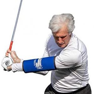 Golf Training Aid Straight Arm Blue Small/Medium