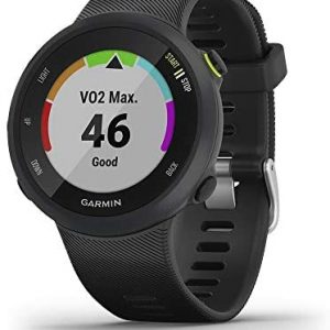 Garmin Forerunner 45, 42mm Easy-to-use GPS Running Watch with Coach Free Training Plan Support, Black