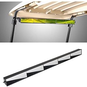 10L0L Universal Golf Cart 5 Panel Mirror for EZGO Club Car Yamaha, Eliminate Blind Spots Rear View Mirror