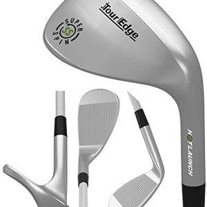 Tour Edge Men’s 52 KBS 90 HL Super Spin Wedge, Right Hand, Uniflex, Steel